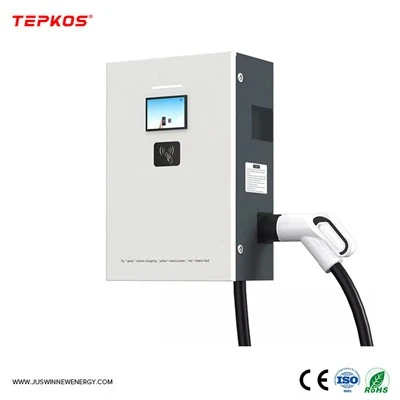 Boîte murale de recharge publique pour véhicules électriques